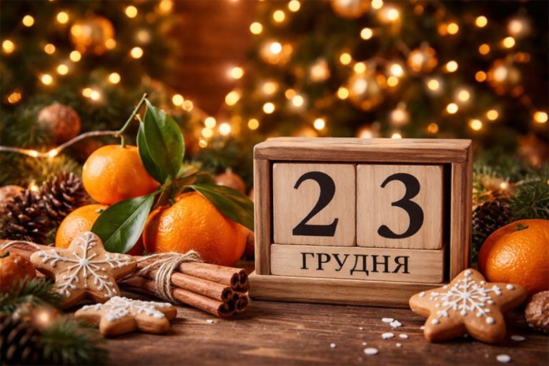 23 грудня свято