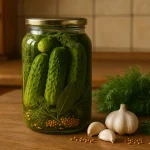 30_Мариновані огірки рецепт на 1-літрову банку без стерилізації_1