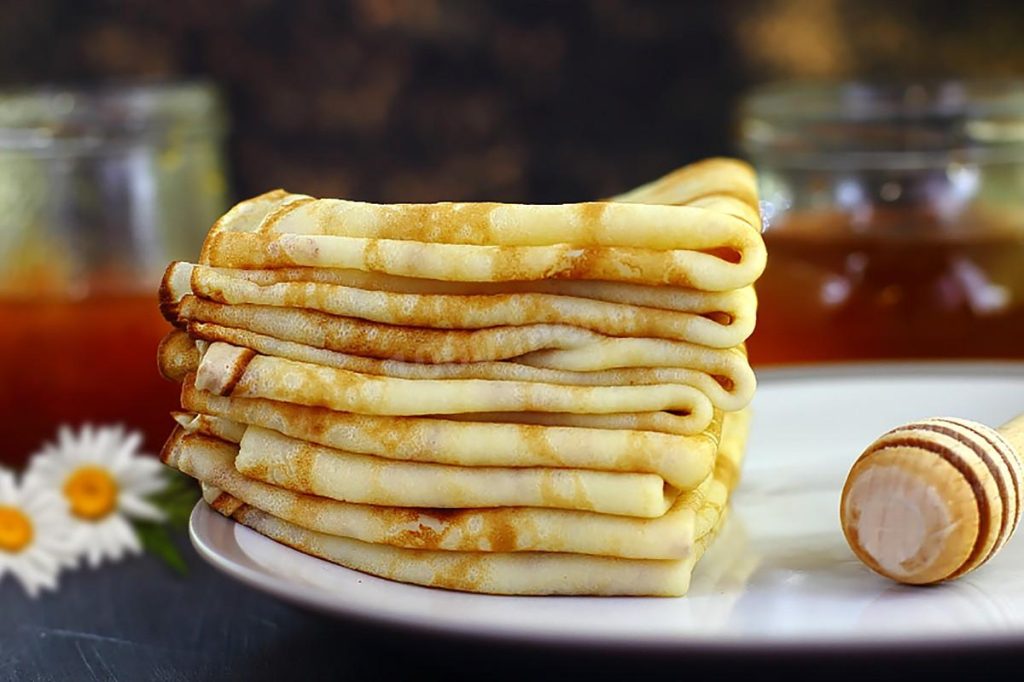 млинці на кефірі