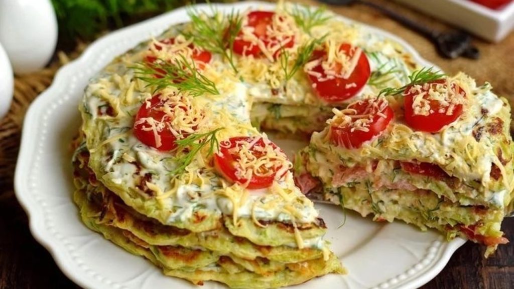 торт з кабачків