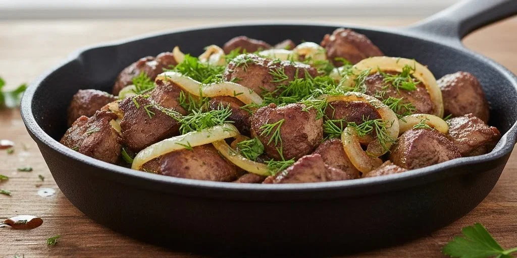 як приготувати курячу печінку