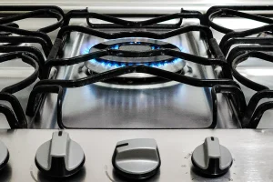 як відмити газову плиту від нагару
