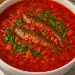 борщ з кількою