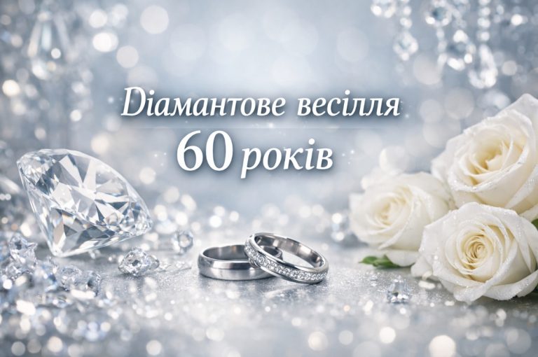 Діамантове весілля: 60 років шлюбу як символ незламної любові