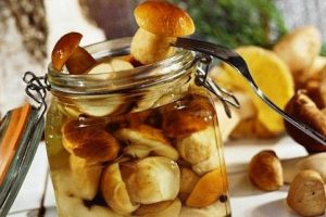 гриби мариновані на зиму