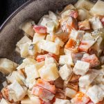 салат з копченою куркою