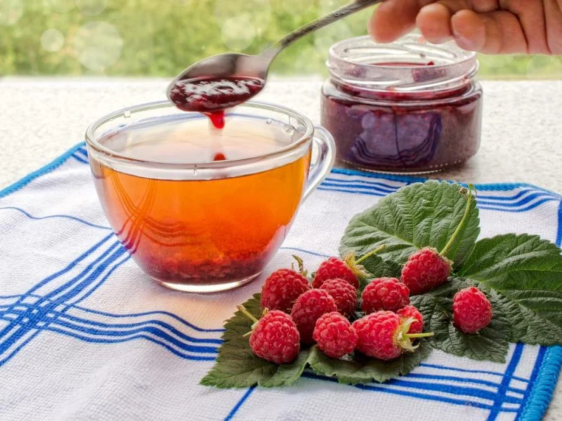 чай з листя малини