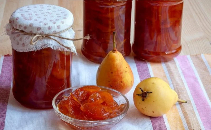 грушеве варення з лимоном