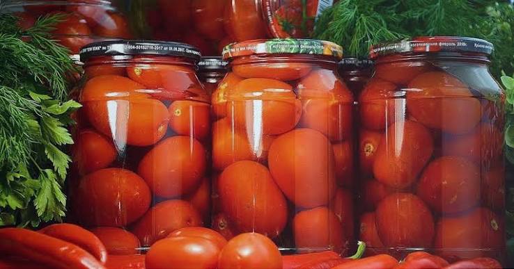 рецепт маринованих помідорів