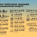 скільки ват споживає холодильник