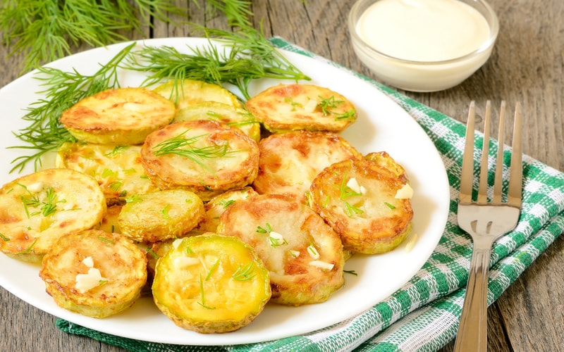 як посмажити кабачки
