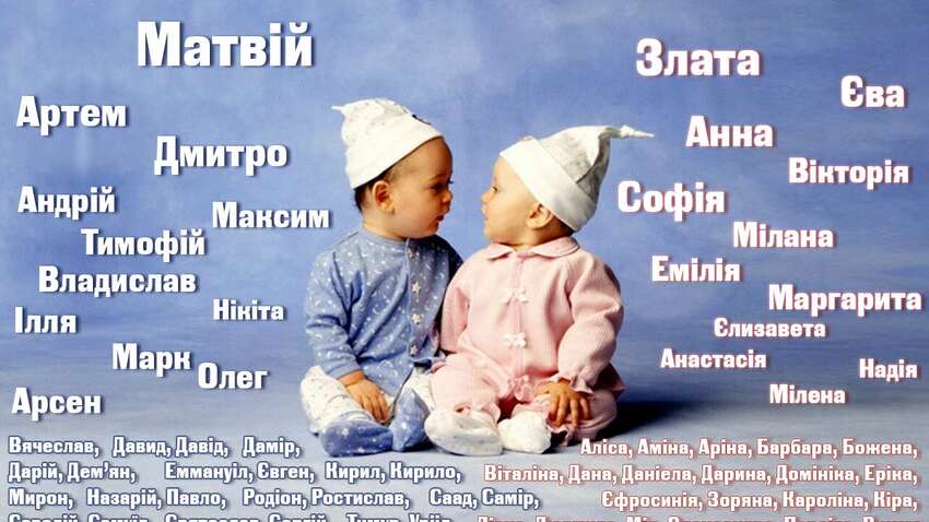 гарні українські імена для дівчаток