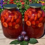 компот із слив на зиму