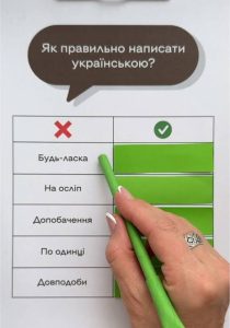 по-українськи як пишеться