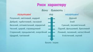 які є риси характеру