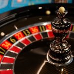 Roulette,Wheel,Close-up,Casino,Game,With,Ball,And,Numbers