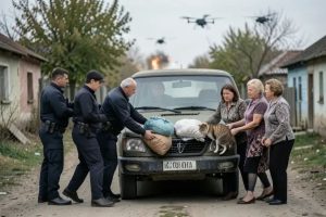 Евакуація з Новорайська на Херсонщині з села у Бериславському районі вивезли чотирьох людей і кішку